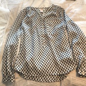 Joe fresh patterned blouse